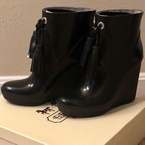 Coach Platform Rain Boots